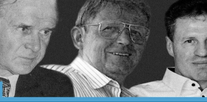 Historisches Foto von Werner und Marcus Bartsch