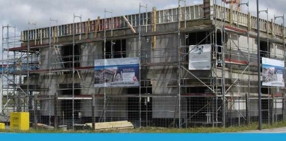 Neubau des Hydrobar Firmengebäudes auf dem Flugfeld Sindelfingen