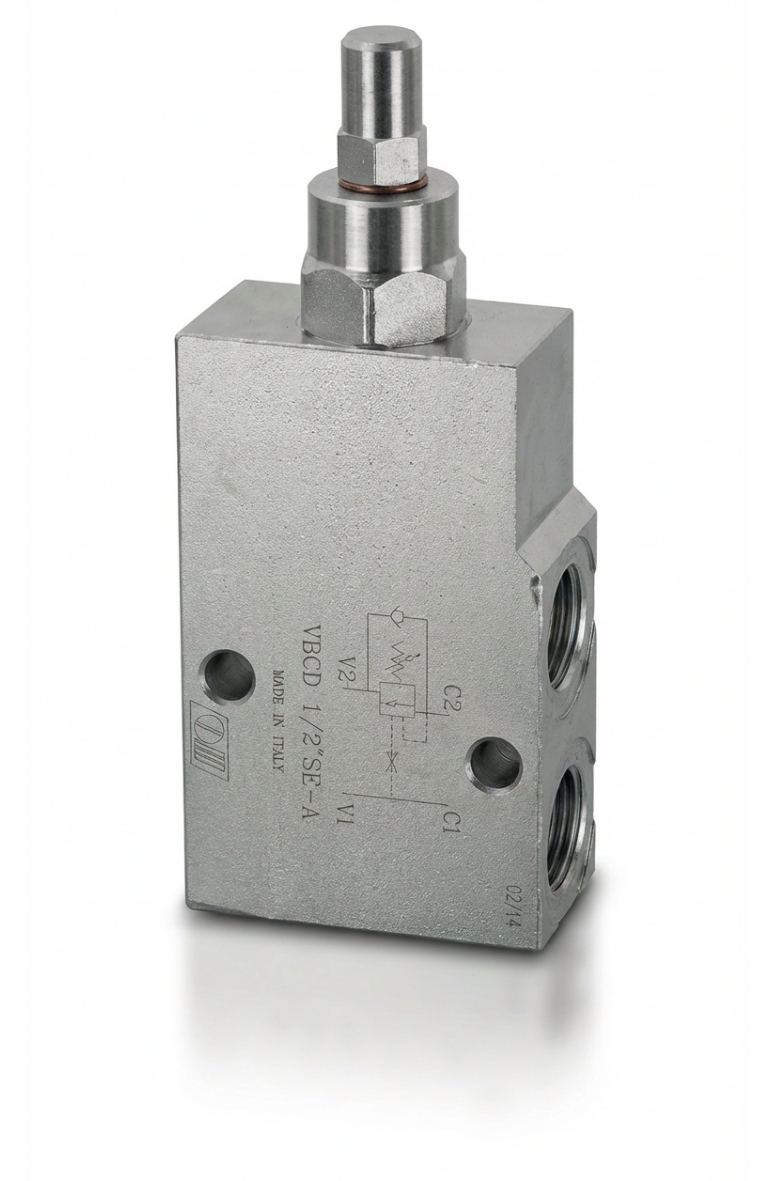 Hydraulikventil für den Rohrleitungseinbau zur Druckregelung in Hydraulikanlagen