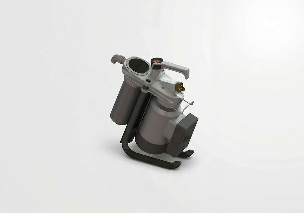 Mobiles Hydraulik-Filteraggregat MFU-15 zur Ölpflege und Filtration von Hydrauliköl.