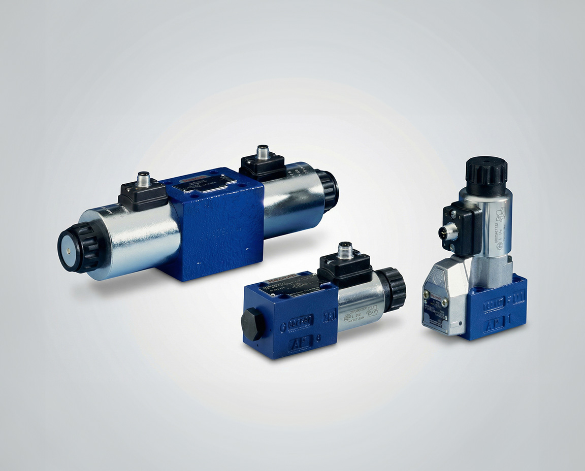 Rexroth Hydraulikventile für Steuerung und Regelung in Industriehydrauliksystemen