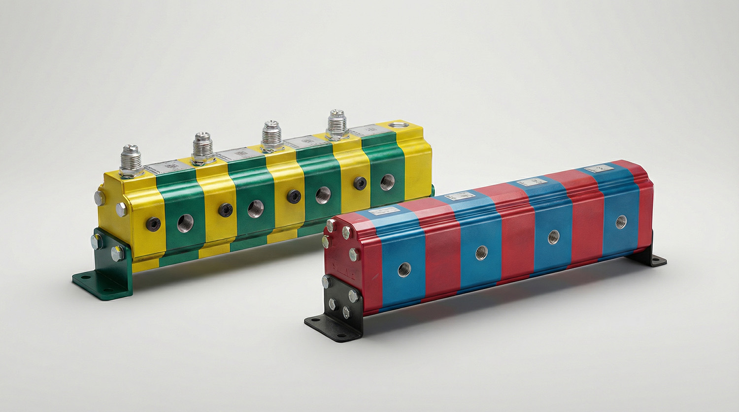 Hydraulik Mengenteiler zur gleichmäßigen Verteilung von Hydrauliköl in Hydraulikanlagen