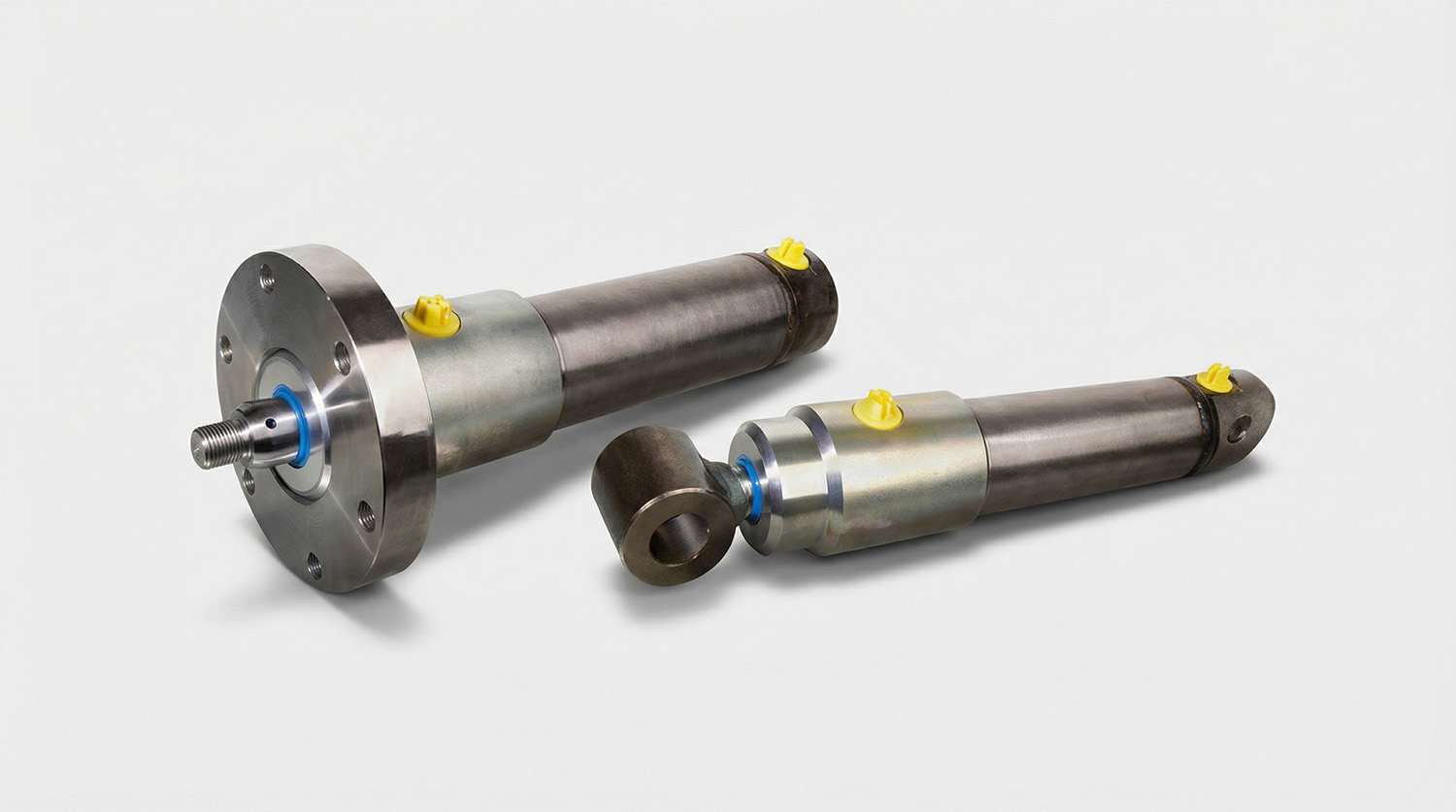 Hydraulikzylinder als Hydraulikkomponenten für lineare Bewegungen in Hydraulikanlagen