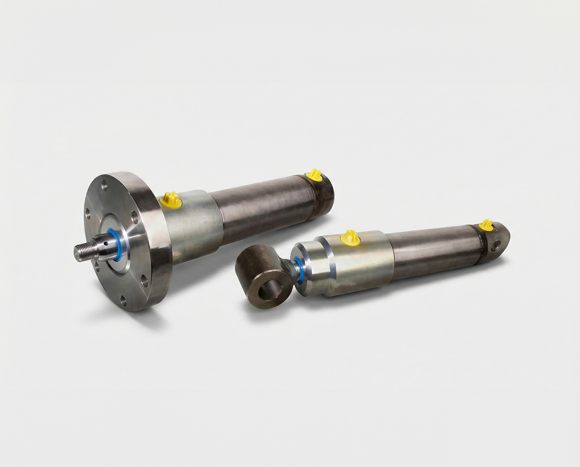 Hydraulikzylinder als Hydraulikkomponenten für lineare Bewegungen in Hydraulikanlagen