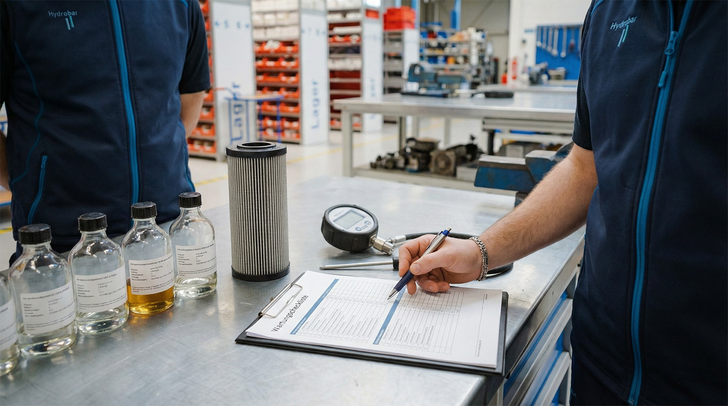 Hydraulik-Schaltzeichen lesen und verstehen in der Hydraulik-Schulung