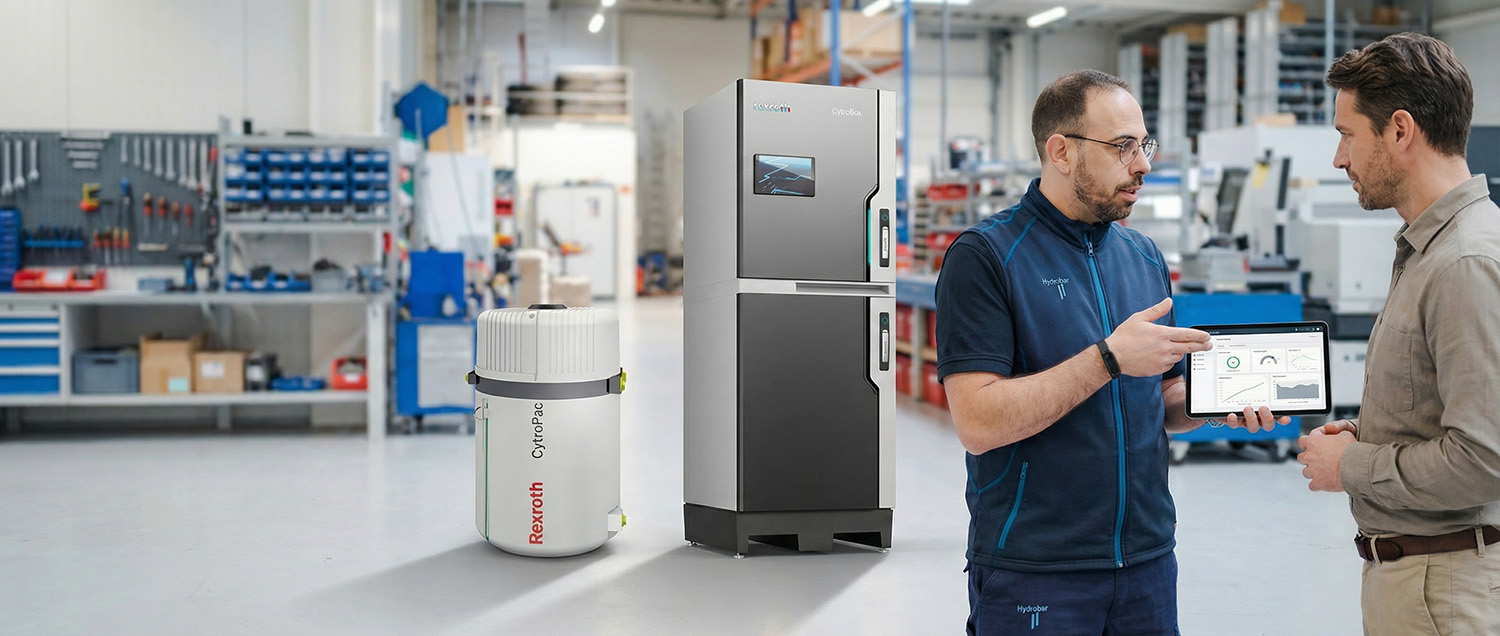 Beratung zu intelligenter Hydraulik mit Rexroth CytroPac und CytroBox Hydraulikaggregaten